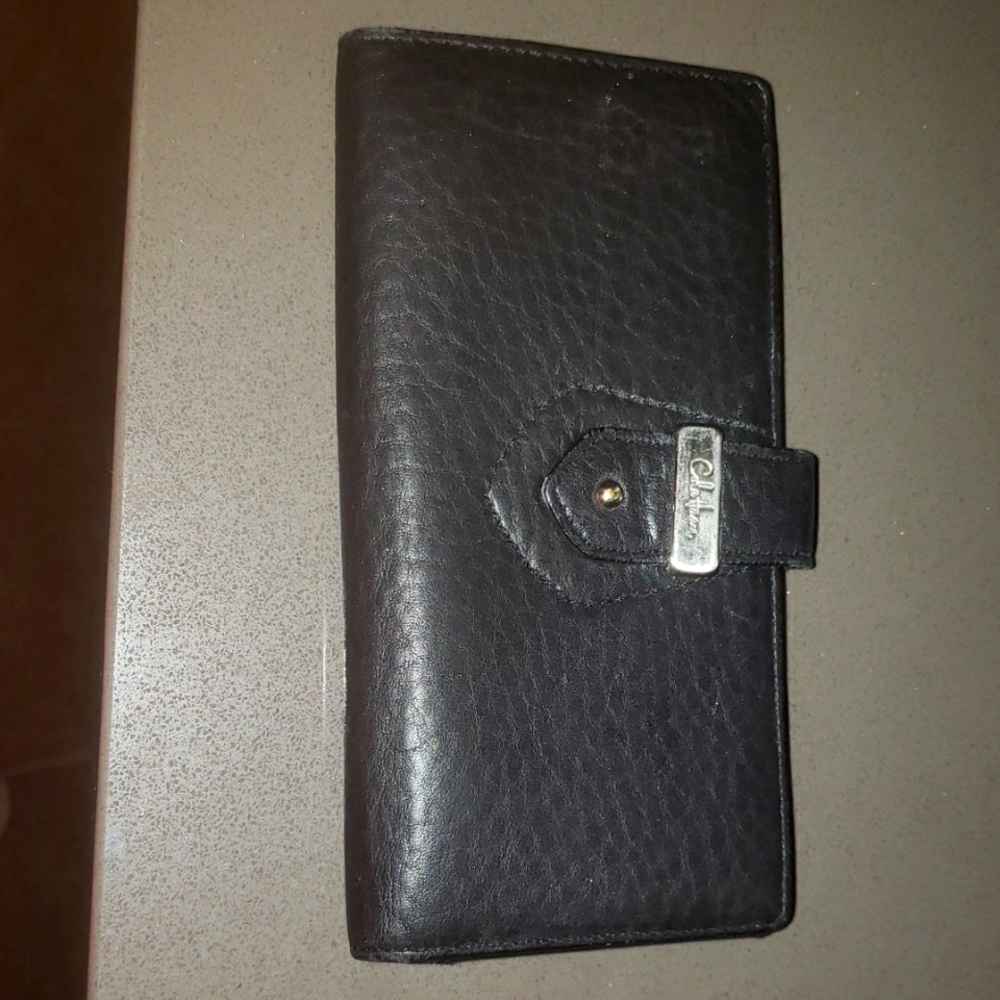 Vintage Cole Hann Black Leather Wallet